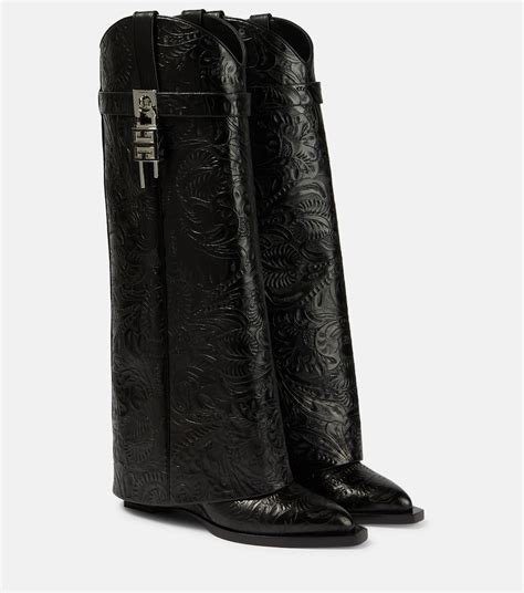 givenchy dallas boot|Givenchy cowboy boots.